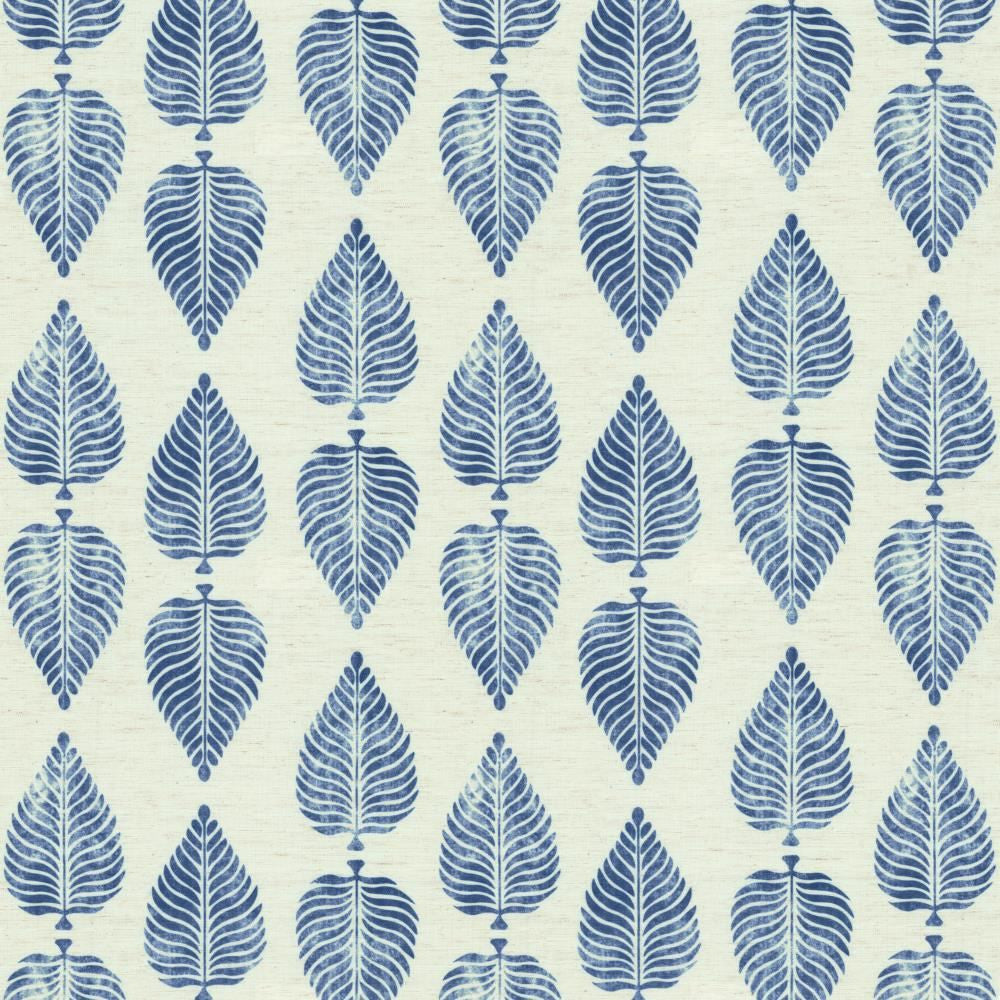 Turning Leaf Ink by Kasmir Fabric 1456 97% Polyester
3% Linen
 CHINA </p><p>Repeat: Horizontal: 13 4/8 inches and Vertical: 12 4/8 inches 54 - Fabric Carolina -