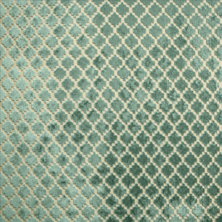 Turnpike Spa by Kasmir Fabric 5145 57% Viscose
43% Polyester
 CHINA </p><p>Repeat: Horizontal: 1 2/8 inches and Vertical: 1 5/8 inches 55 - Fabric Carolina -