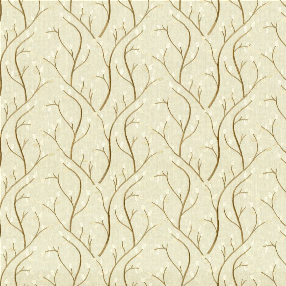 Tuscan Vine Champagne by Kasmir Fabric 1443 54% Linen
32% Cotton
14% Polyester
Embroidery
100% Viscose
 INDIA </p><p>Repeat: Horizontal: 13 2/8 inches and Vertical: 9 inches 55 - Fabric Carolina -