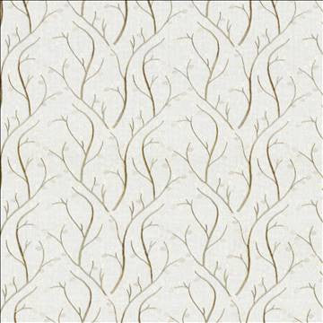 Tuscan Vine Cloud by Kasmir Fabric 1443 54% Linen 32% Cotton 14% Polyester Embroidery Contents 100% Viscose INDIA Not Tested H: 13 2/8 inches, V: 9 inches 55 - Fabric Carolina - Kasmir