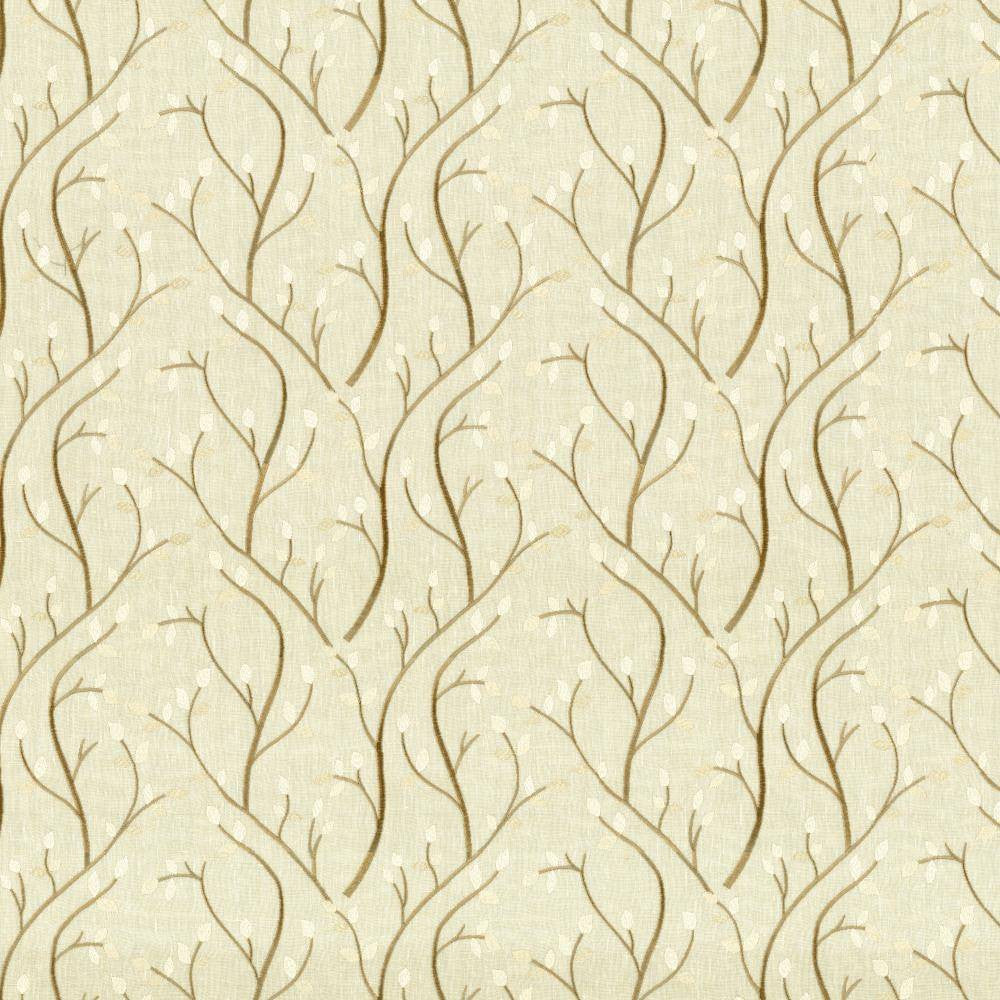 Tuscan Vine Champagne by Kasmir Fabric 1443 54% Linen
32% Cotton
14% Polyester
Embroidery
100% Viscose
 INDIA </p><p>Repeat: Horizontal: 13 2/8 inches and Vertical: 9 inches 52 - Fabric Carolina -