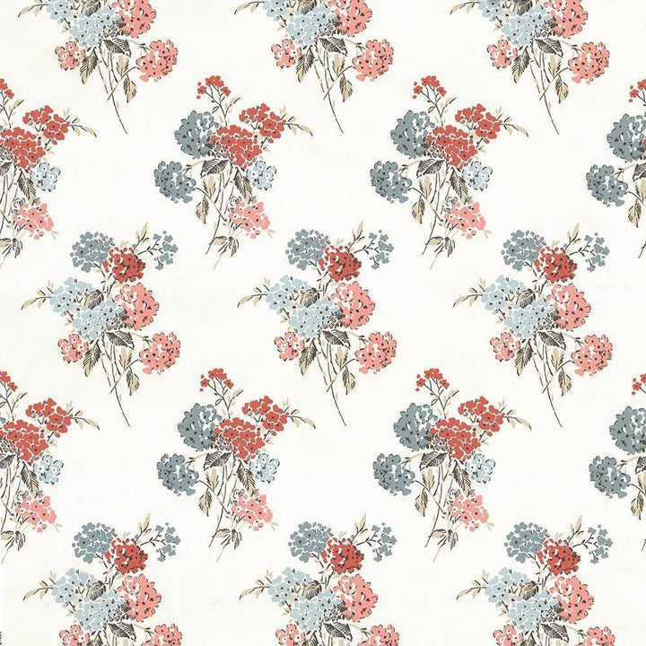 Tussy Mussy Coral by Kasmir Fabric 1425 TURKEY Not Tested H: 18 1/8 inches, V:25 2/8 inches 55 - Fabric Carolina - Kasmir