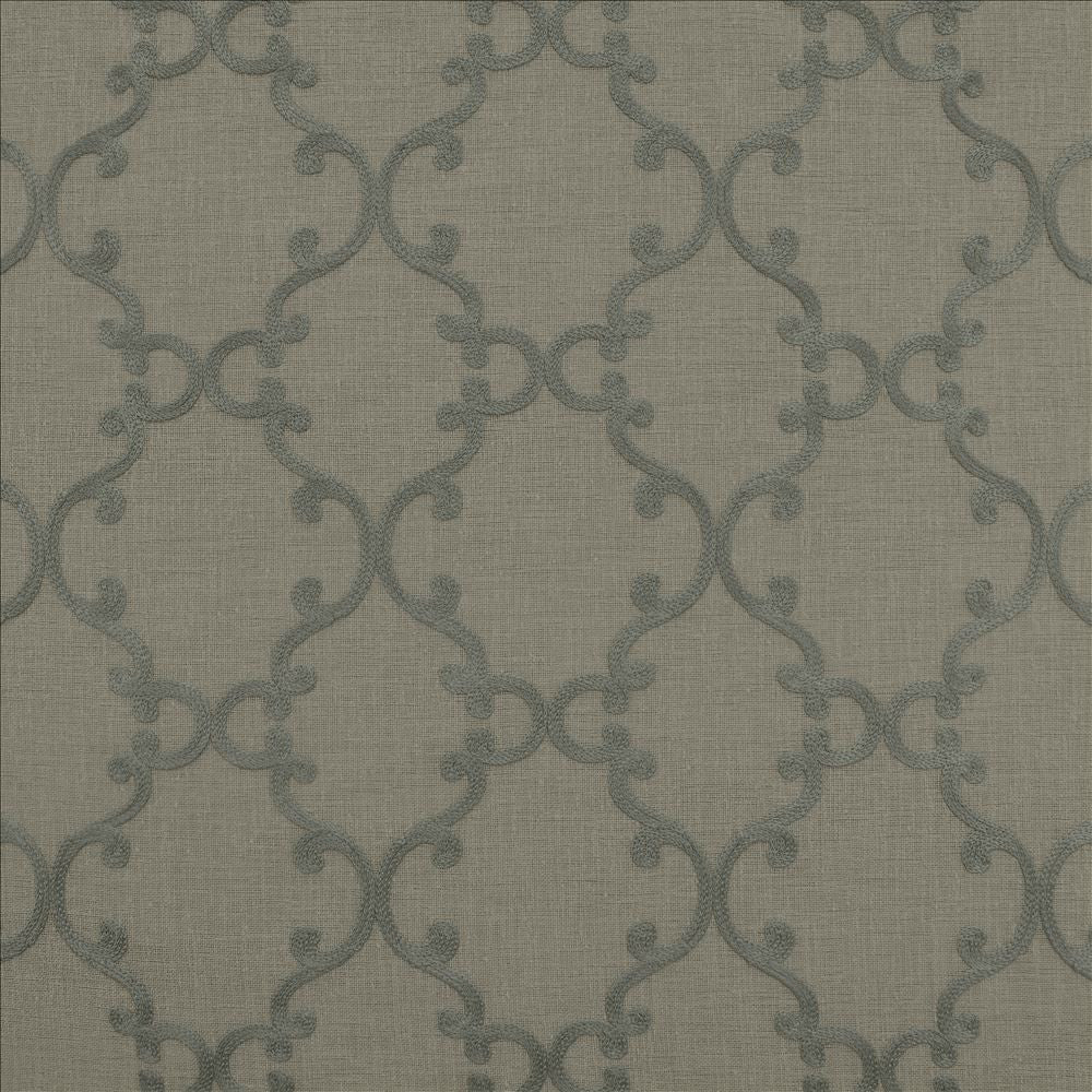 Twirl Silver by Kasmir Fabric 5108 100% Polyester
 CHINA </p><p>Repeat: Horizontal: 6 inches and Vertical: 6 inches 56 - 60 - Fabric Carolina -