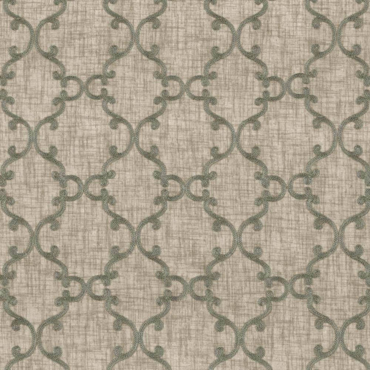 Twirl Silver by Kasmir Fabric 5108 CHINA Not Tested H: 6 inches, V:6 inches 58 - 60 - Fabric Carolina - Kasmir