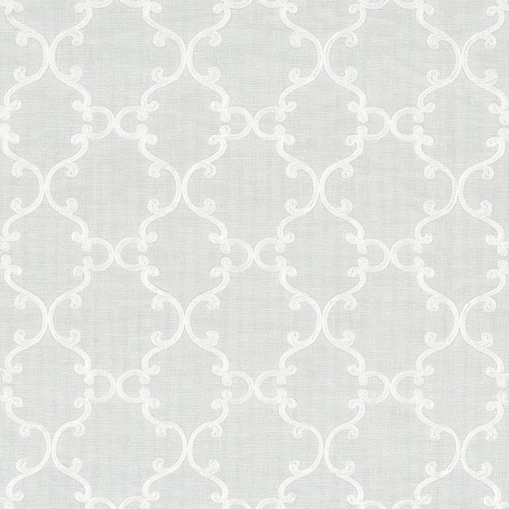Twirl White by Kasmir Fabric 5108 CHINA Not Tested H: 6 inches, V:6 inches 58 - 60 - Fabric Carolina - Kasmir
