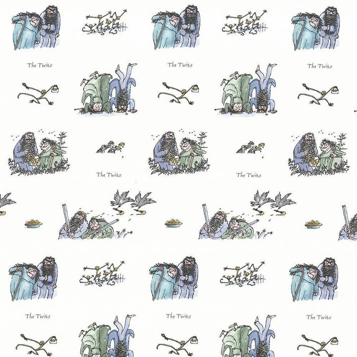 Twits Roly Poly Blue  by Kasmir Fabric See sample 100% Cotton
 TURKEY Not Tested </p><p>Repeat: Horizontal: 13 4/8 inches and Vertical: 25 2/8 inches 55  - Fabric Carolina -