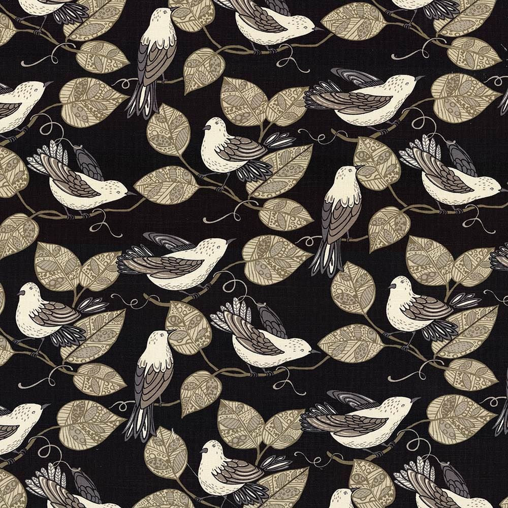 Twitter Black by Kasmir Fabric 1416 55% Linen
45% Cotton
 CHINA 15,000 Wyzenbeek Double Rubs </p><p>Repeat: Horizontal: 27 inches and Vertical: 24 inches 54 - Fabric Carolina -