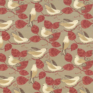 Twitter Paprika by Kasmir Fabric