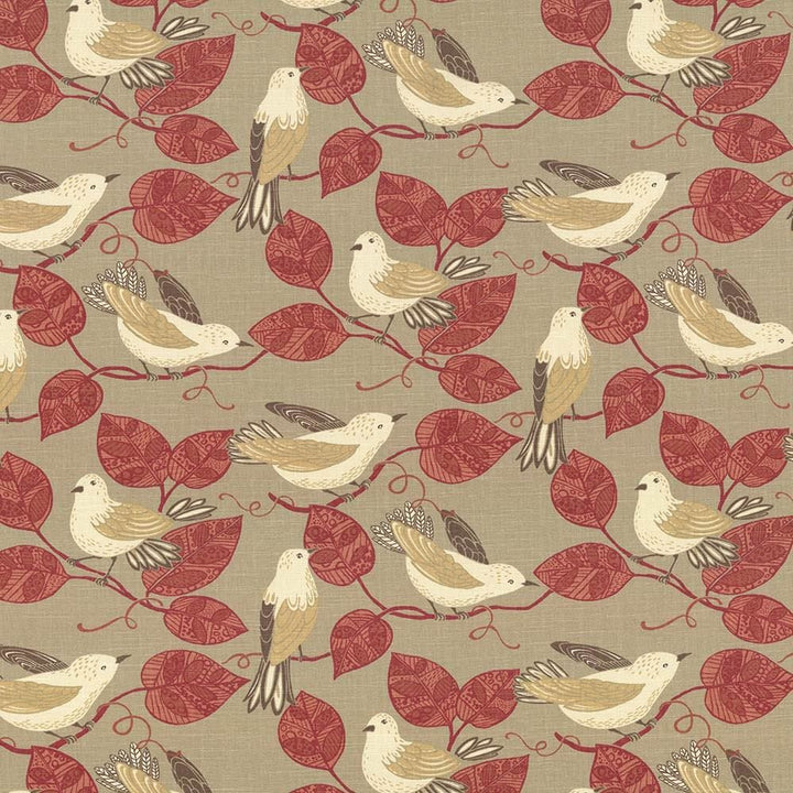 Twitter Paprika by Kasmir Fabric 1417 55% Linen 45% Cotton CHINA 15,000 Wyzenbeek Double Rubs Horizontal: 27 inches and Vertical: 24 inches 54 - Fabric Carolina -