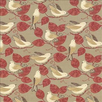 Twitter Paprika by Kasmir Fabric 1417 55% Linen 45% Cotton CHINA 15,000 Wyzenbeek Double Rubs H: 27 inches, V: 24 inches 54 - Fabric Carolina - Kasmir