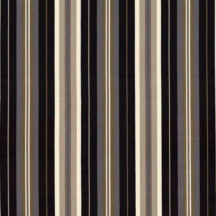 Twitter Stripe Black by Kasmir Fabric 1416 55% Linen
45% Cotton
 CHINA </p><p>Repeat: Horizontal: 13 6/8 inches and Vertical: N/A 54 - Fabric Carolina -