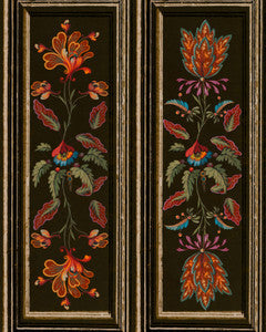 TYROLEAN PANEL Black Wallpaper (WP20700) by Mind The Gap