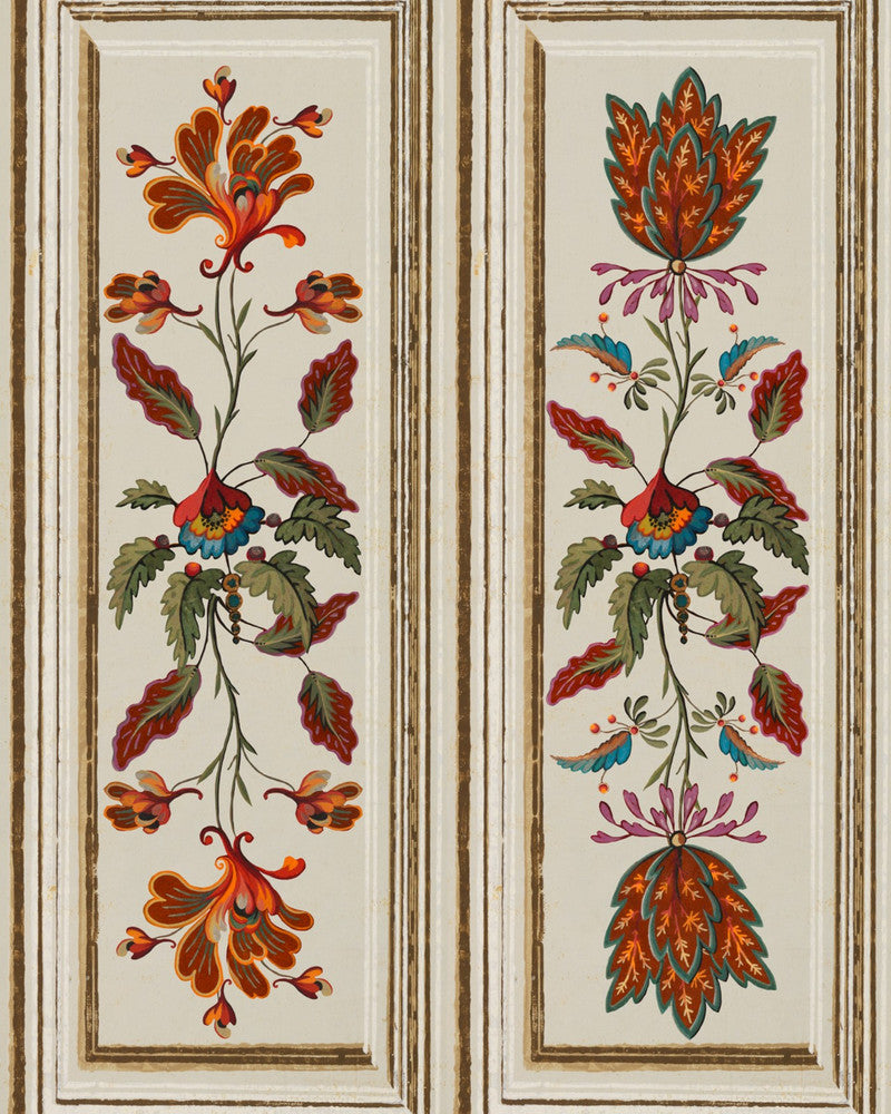 Mind The Gap Wallpaper TYROLEAN PANEL Taupe Wallpaper (WP20698) | WP20698 | TYROL APRES-SKI HOME COLLECTION | 3 rolls x 20.5 x 118.1 in | 0.52m / 20.5in | 3m / 118in | 4.65mp | 72cm / 28.4in | Blue, Green, Red, Taupe | Textured Matte | Paste the wall | 3-rolls in a box | Fabric Carolina | https://www.fabriccarolina.com/