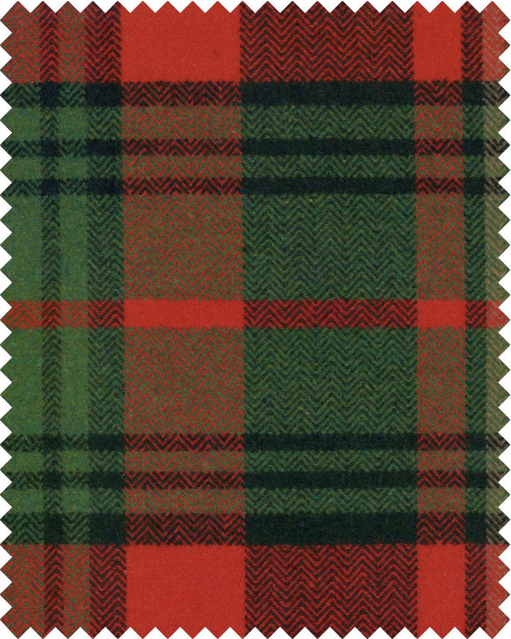 TYROLEAN PLAID Woven Fabric (FB00115) by Mind The Gap | FB00115 | TYROL APRES-SKI HOME COLLECTION | Black, Green, Red | Fabric Carolina | https://www.fabriccarolina.com/