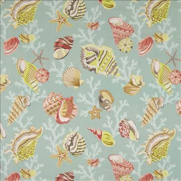 Under The Sea Beach Glass by Kasmir Fabric 1368 100% Cotton USA 15,000 Wyzenbeek Double Rubs H: 27 inches, V: 27 inches 54 - Fabric Carolina - Kasmir