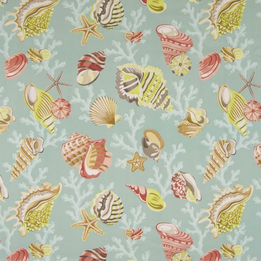 Under The Sea Beach Glass by Kasmir Fabric 1368 100% Cotton
 USA 15,000 Wyzenbeek Double Rubs Horizontal: 27 inches and Vertical: 27 inches 54 - Fabric Carolina -