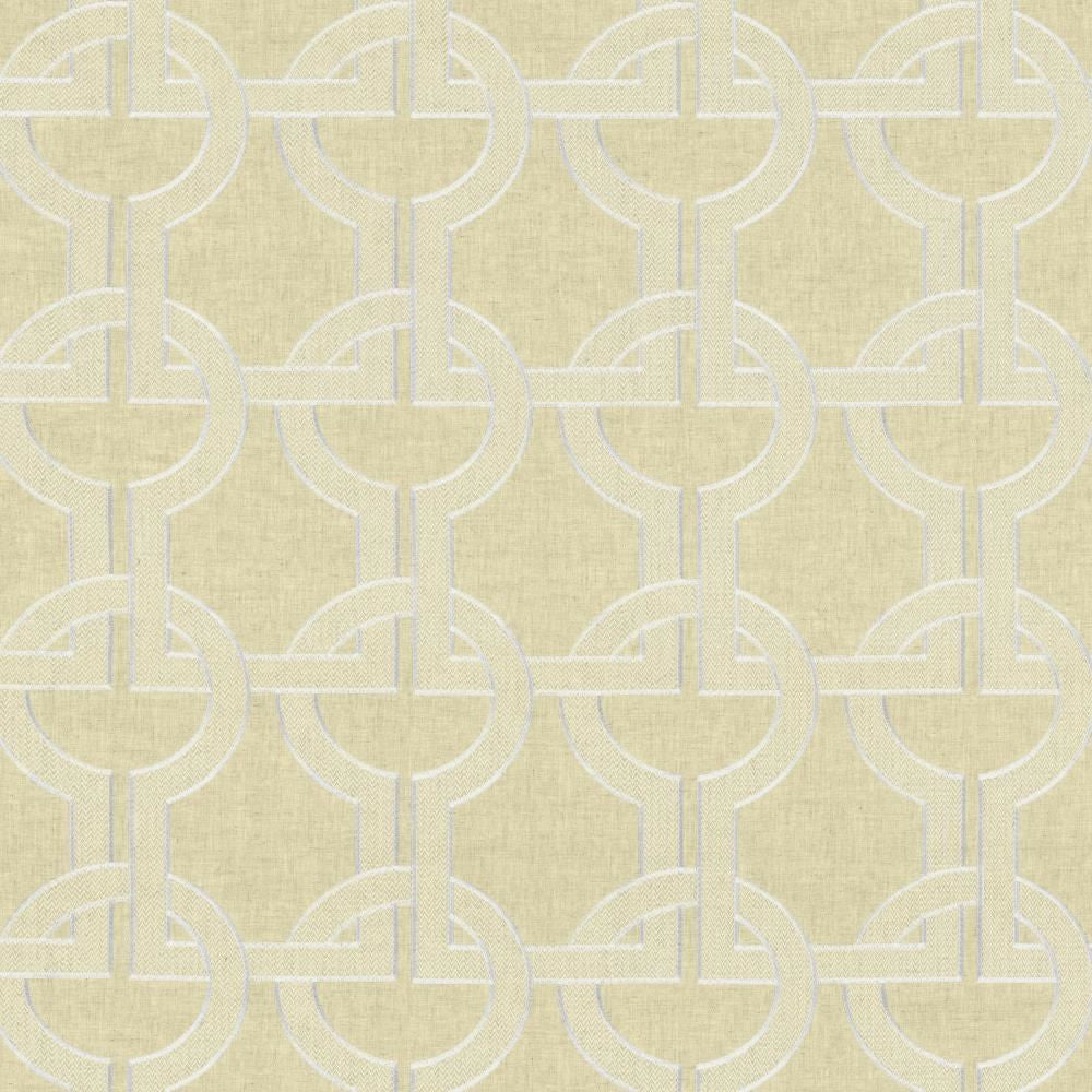 Union Station Platinum by Kasmir Fabric 1450 70% Polyester
30% Linen
 INDIA </p><p>Repeat: Horizontal: 8 6/8 inches and Vertical: 9 1/8 inches 53 - Fabric Carolina -
