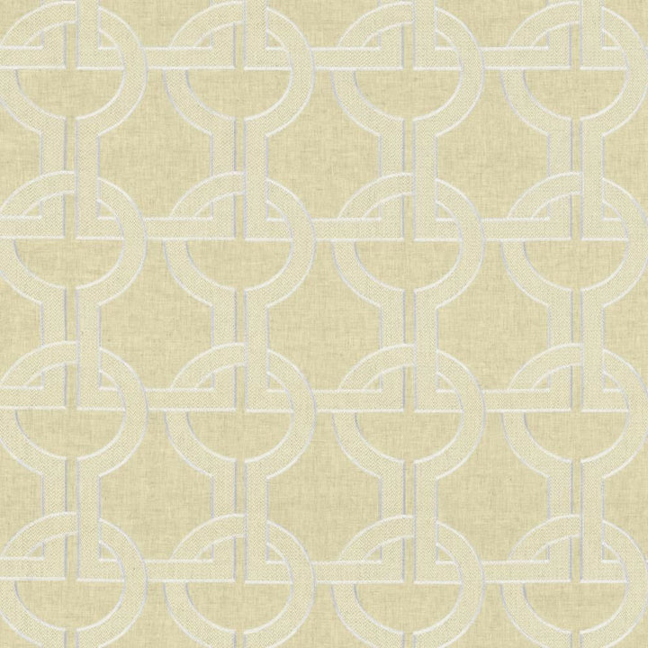 Union Station Platinum by Kasmir Fabric 1450 70% Polyester
30% Linen
 INDIA </p><p>Repeat: Horizontal: 8 6/8 inches and Vertical: 9 1/8 inches 53 - Fabric Carolina -
