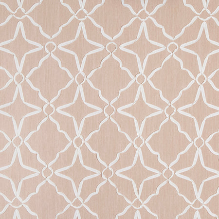 Wave Hello Blush by Carole Designer Fabric