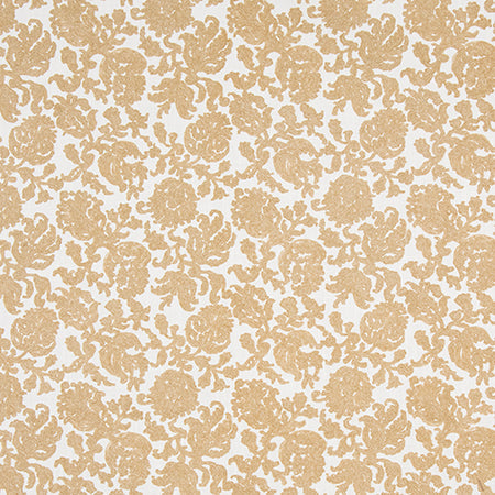Delicate Flower Carmel by Carole Designer Fabric