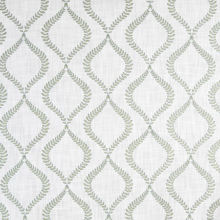 Precise Vision Aqua Green by Carole Designer Fabric