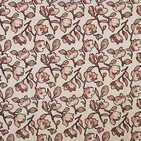 Enduring Beauty Plum by Carole Designer Fabric