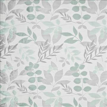 Upton Gardens Duck Egg by Kasmir Fabric 1388 100% Polyester CHINA Not Tested H: 15 3/8 inches, V: 24 inches 54 - Fabric Carolina - Kasmir
