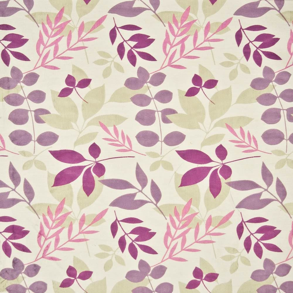 Upton Gardens Mulberry by Kasmir Fabric 1387 100% Polyester CHINA Not Tested Horizontal: 15 3/8 inches and Vertical: 24 inches 54 - Fabric Carolina -