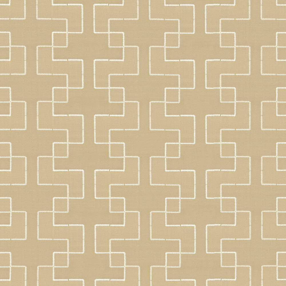 Urbanite Champagne by Kasmir Fabric 5110 INDIA Not Tested H: 9 4/8 inches, V:5 inches 55 - 56 - Fabric Carolina - Kasmir