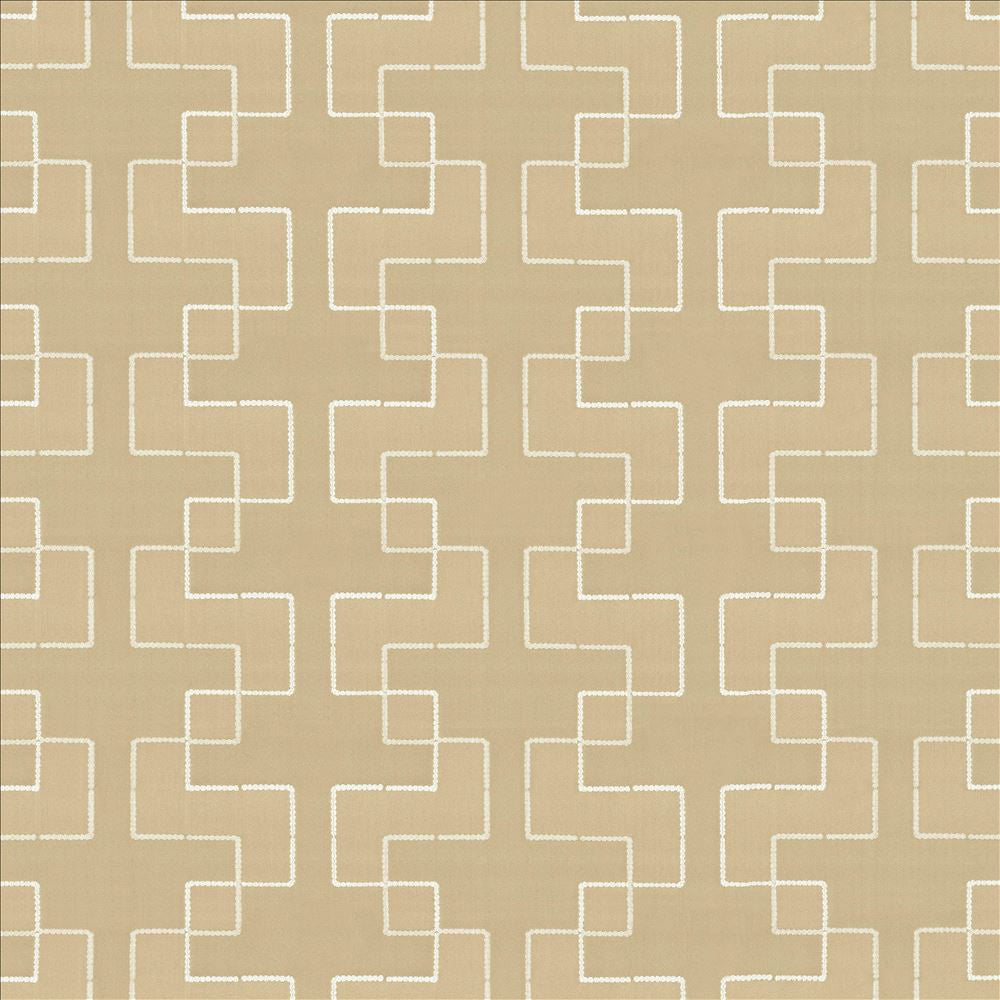 Urbanite Champagne by Kasmir Fabric 5110 100% Polyester
 INDIA Not Tested </p><p>Repeat: Horizontal: 9 4/8 inches and Vertical: 5 inches 55 - Fabric Carolina -