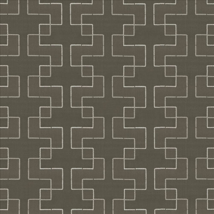 Urbanite Dove Grey by Kasmir Fabric 5110 100% Polyester INDIA Not Tested Horizontal: 9 4/8 inches and Vertical: 5 inches 55 - 56 - Fabric Carolina -