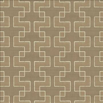 Urbanite Taupe by Kasmir Fabric 5110 100% Polyester INDIA Not Tested H: 9 4/8 inches, V: 5 inches 55 - 56 - Fabric Carolina - Kasmir