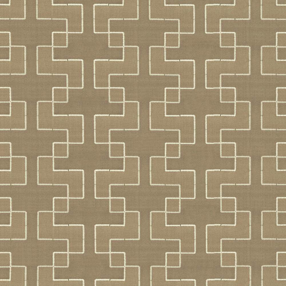 Urbanite Taupe by Kasmir Fabric 5110 100% Polyester
 INDIA </p><p>Repeat: Horizontal: 9 4/8 inches and Vertical: 5 inches 55 - 56 - Fabric Carolina -