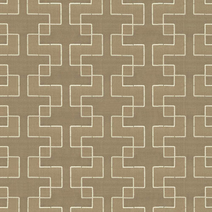 Urbanite Taupe by Kasmir Fabric 5110 100% Polyester
 INDIA </p><p>Repeat: Horizontal: 9 4/8 inches and Vertical: 5 inches 55 - 56 - Fabric Carolina -