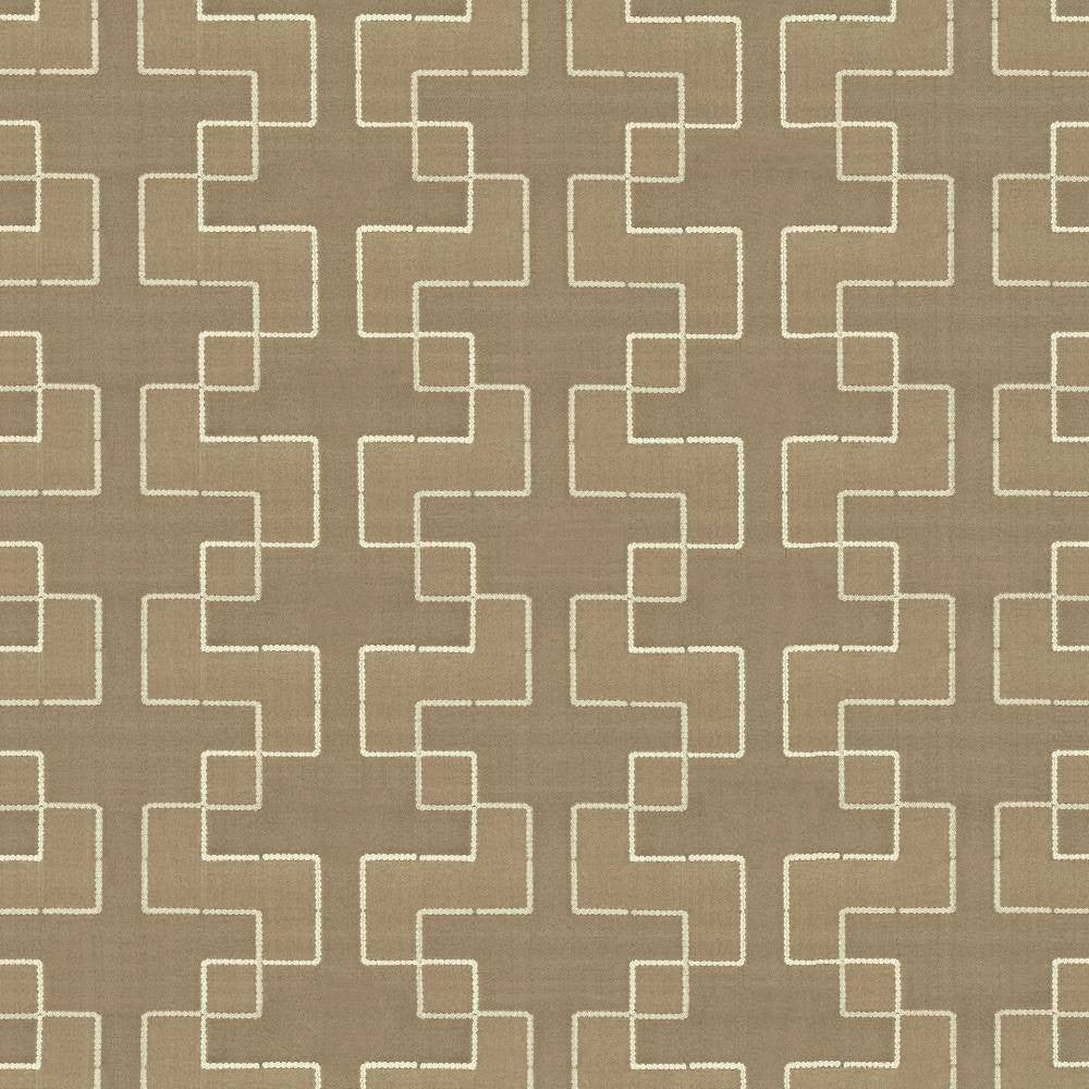 Urbanite Taupe by Kasmir Fabric 5110 INDIA Not Tested H: 9 4/8 inches, V:5 inches 55 - 56 - Fabric Carolina - Kasmir