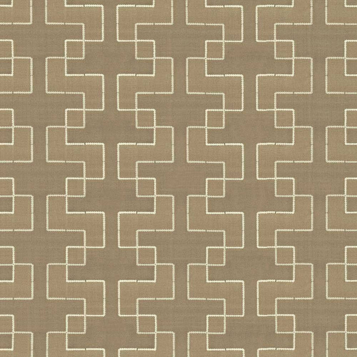 Urbanite Taupe by Kasmir Fabric 5110 INDIA Not Tested H: 9 4/8 inches, V:5 inches 55 - 56 - Fabric Carolina - Kasmir