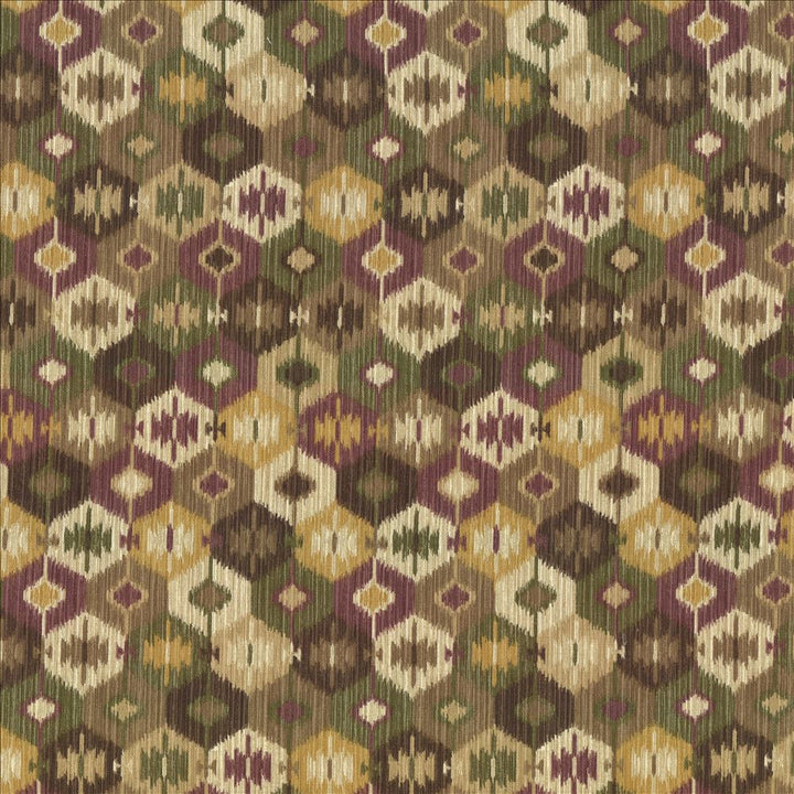 Valdez Ikat Heather by Kasmir Fabric 1440 100% Cotton INDONESIA 15,000 Wyzenbeek Double Rubs Horizontal: 13 4/8 inches and Vertical: 25 inches 54 - 55 - Fabric Carolina -