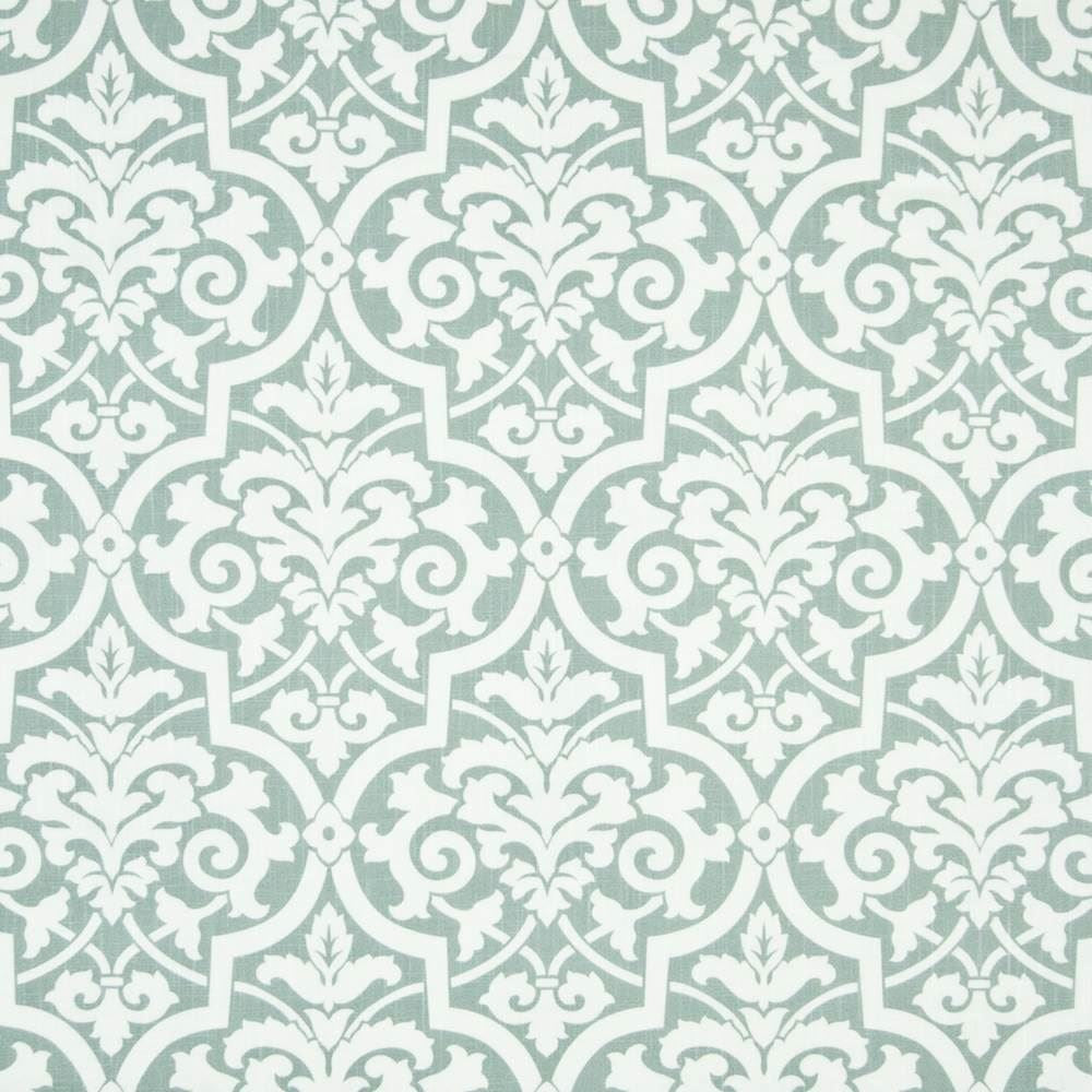 Valenti Damask Mist  by Kasmir Fabric See sample 100% Cotton
 SPAIN 70,000 Wyzenbeek Double Rubs </p><p>Repeat: Horizontal: 13 5/8 inches and Vertical: 17 6/8 inches 54  - Fabric Carolina -