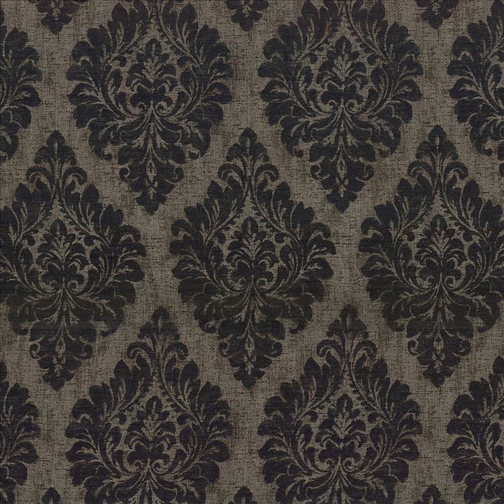 Valentino Damask Black Walnut  by Kasmir Fabric See sample 59% Viscose
23% Cotton
18% Polyester
 ITALY 12,000 Martindale Cycles </p><p>Repeat: Horizontal: 27 5/8 inches and Vertical: 26 7/8 inches 54  - Fabric Carolina -