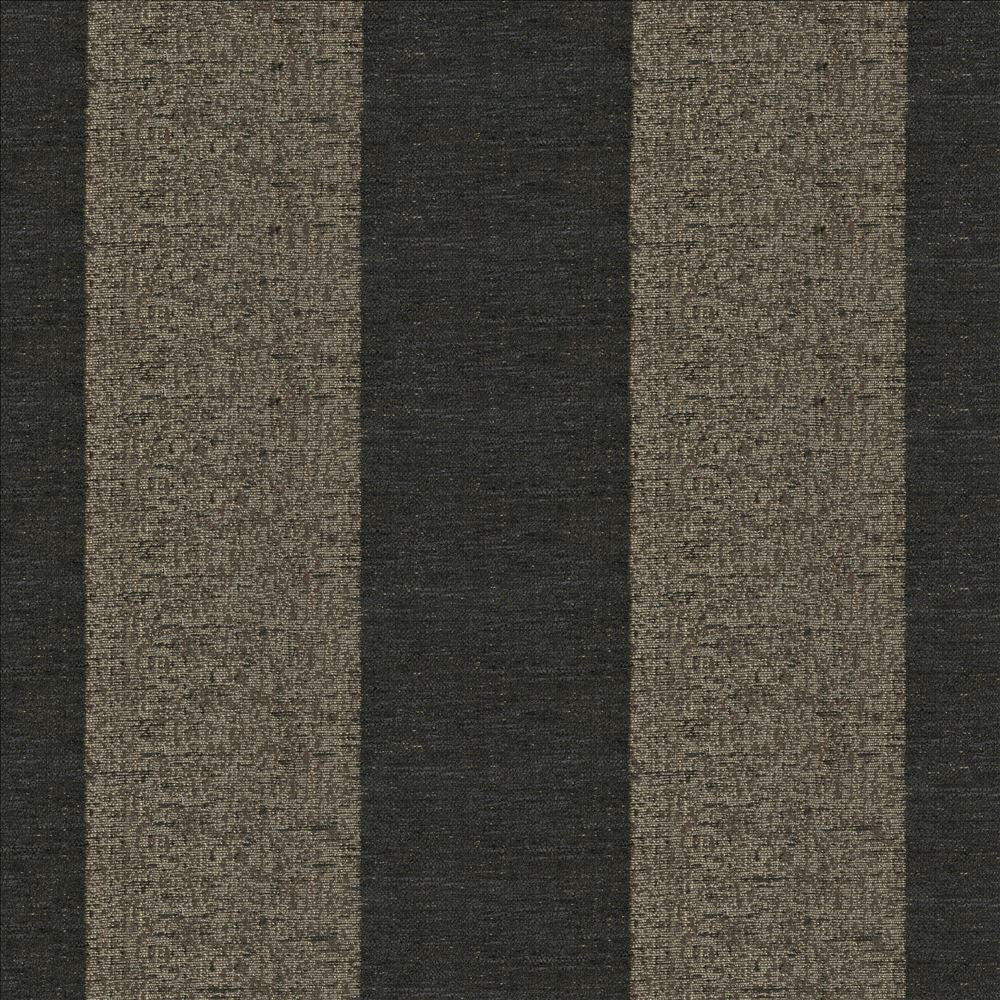 Valentino Stripe Black Walnut by Kasmir Fabric 8004 59% Viscose 23% Cotton 18% Polyester ITALY 12,000 Martindale Cycles Horizontal: 9 1/8 inches and Vertical: 0 Inches 54 - 55 - Fabric Carolina -