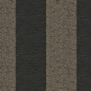 Valentino Stripe Black Walnut by Kasmir Fabric