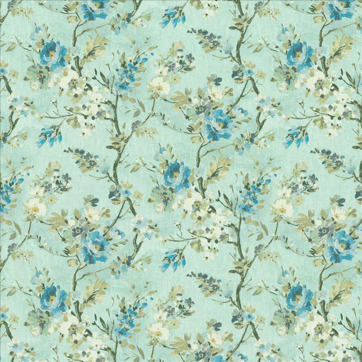 Valhalla Aqua  by Kasmir Fabric See sample 100% Cotton
 SOUTH KOREA 30,000 Wyzenbeek Double Rubs </p><p>Repeat: Horizontal: 27 2/8 inches and Vertical: 27 inches 54  - Fabric Carolina -