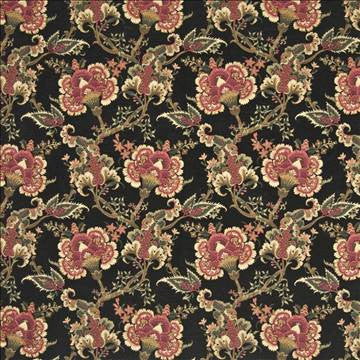 Valjean Black by Kasmir Fabric 1383 78% Rayon 22% Polyester CHINA 28,000 Wyzenbeek Double Rubs H: 14 inches, V: 17 inches 56 - Fabric Carolina - Kasmir