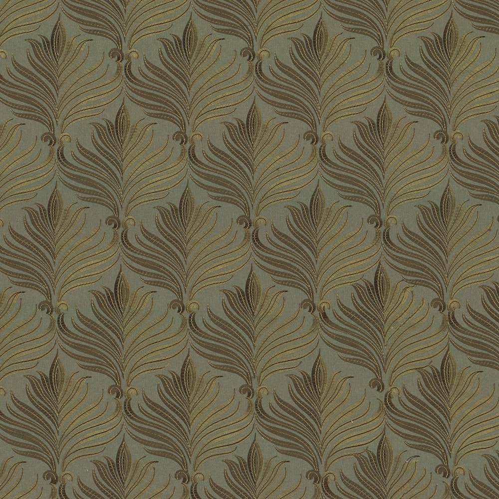 Valmont Herb by Kasmir Fabric 1436 INDIA Not Tested H: 6 6/8 inches, V:9 4/8 inches 54 - 55 - Fabric Carolina - Kasmir