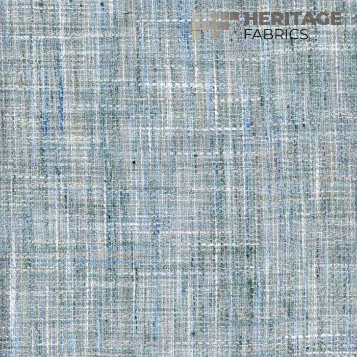 Vancouver Adriatic by Heritage Fabric - USA or Imported Horizontal: and Vertical: - Fabric Carolina -