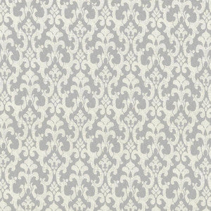 Vapiano Damask Vanilla by Kasmir Fabric