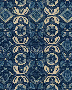 VARANASI Indigo Wallpaper (WP30099) by Mind The Gap