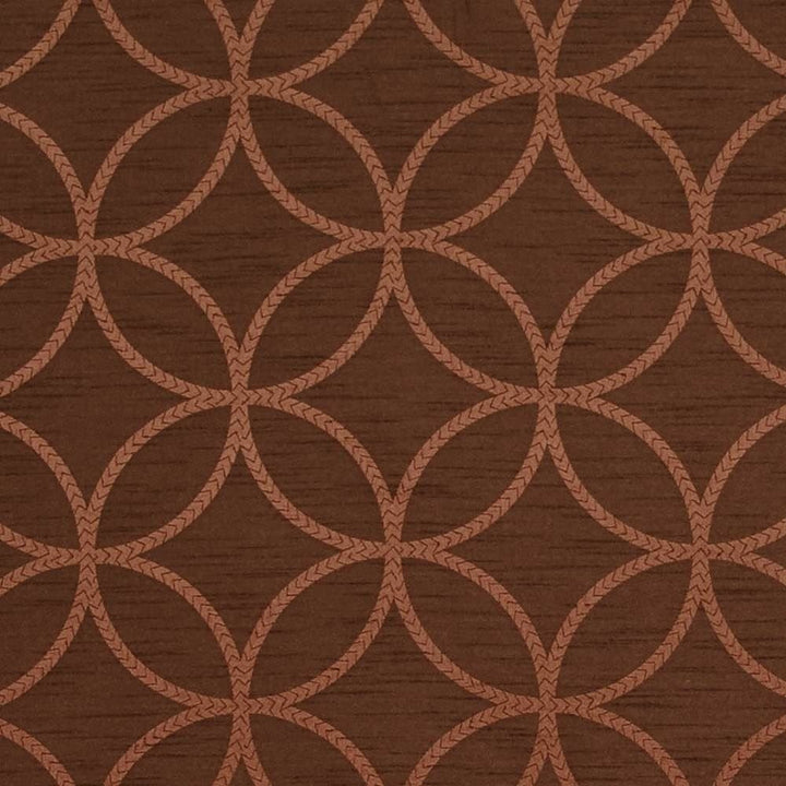 Varick Copper by Kasmir Fabric 1412 100% Polyester
 CHINA Not Tested Horizontal: 7 6/8 inches and Vertical: 7 6/8 inches 61 - Fabric Carolina -