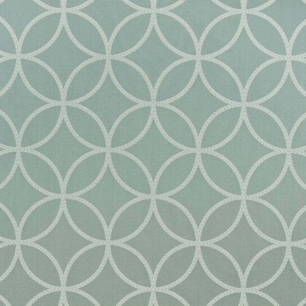 Varick Ocean by Kasmir Fabric 1412 CHINA Not Tested H: 7 6/8 inches, V:7 6/8 inches 61 - 62 - Fabric Carolina - Kasmir