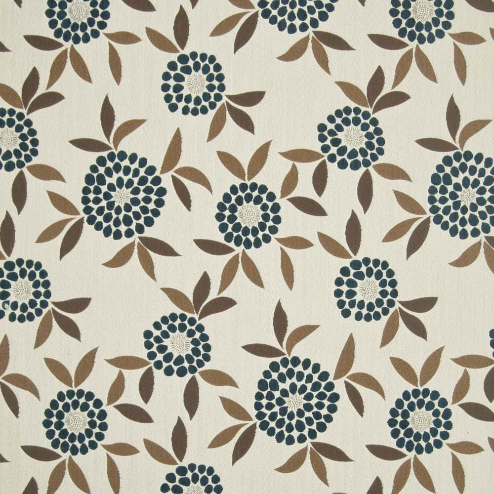 Vera Floral Peppercorn by Kasmir Fabric 1386 46% Polyester
39% Acrylic
15% Cotton
 CHINA </p><p>Repeat: Horizontal: 23 5/8 inches and Vertical: 23 5/8 inches 54 - 56 - Fabric Carolina -